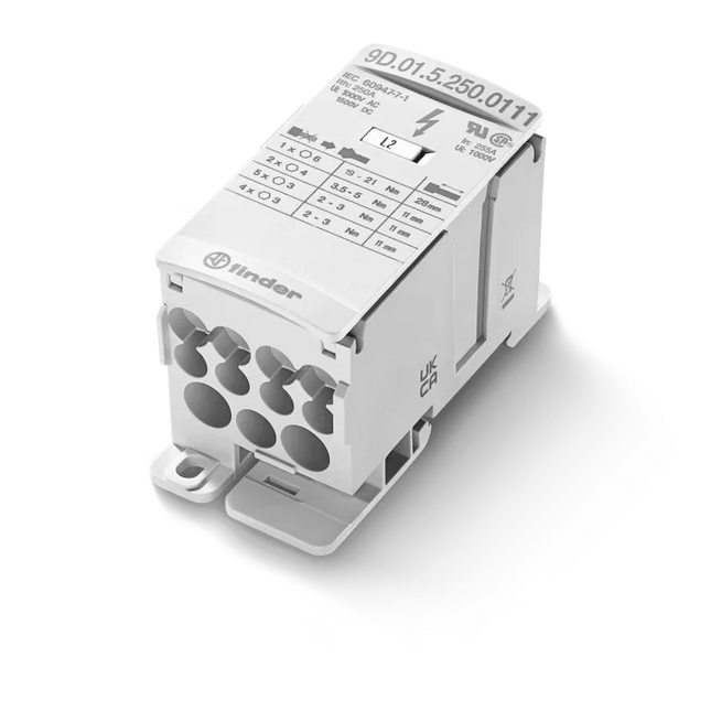 9D0151250206 | Finder bloques de distribución 125A 2I/6O