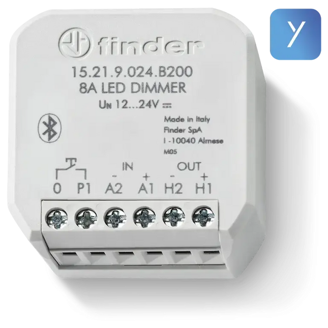 152182300200 | Finder atenuador de luz (dimmer) conectado Yesly