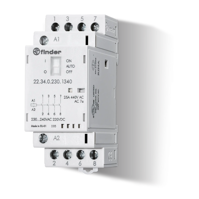 223400244320 | Finder 25 A modular contactor
