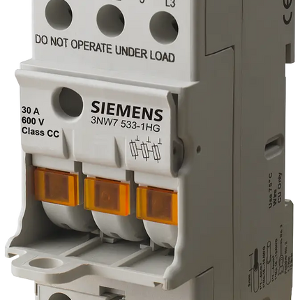 3NW70331 | Siemens Sentron. fuse holder for cylindrical cartridges ...