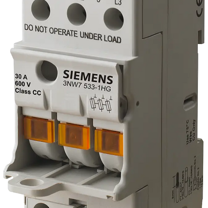 3NW70331 | <tc>Siemens</tc> Sentron. fuse holder for cylindrical cartridges
