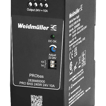 2838460000 | Weidmuller pro eco3 480W 24V 20A