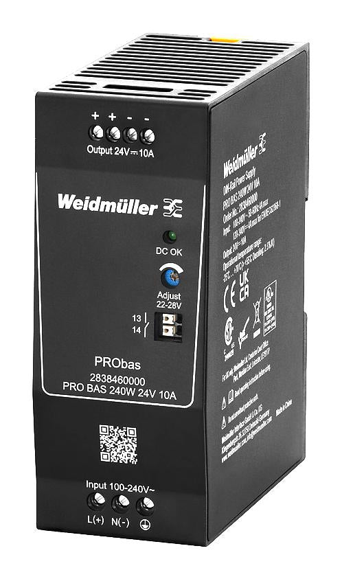2838460000 | Weidmüller pro eco3 480W 24V 20A