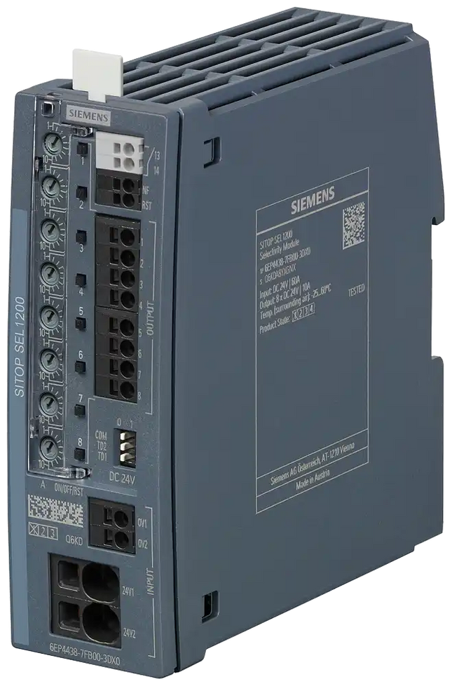6EP44387FB003DX0 | Siemens Sitop SEL1200 Selectivity Module 8 *10A