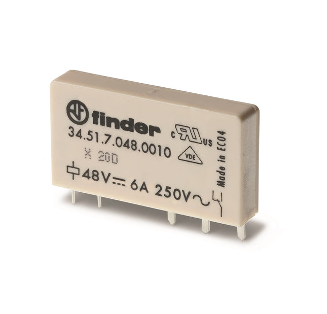 Modulo relè Finder 34.51.7.024.0010, bobina 24 V CC