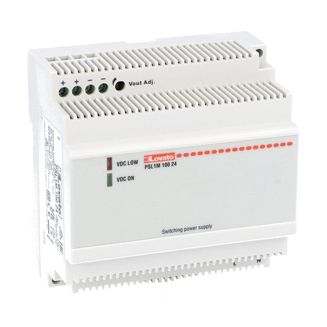 PSL1M10024 | Lovato 24VDC single-phase modular switching power supply. 4.2A/100W