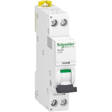 A9P52616 | Schneider Electric iC40a 1P+N C 16A 4500A circuit breaker