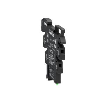 RSL1PVBU | Schneider Electric "SLIM" interface relay on screw base with LED and protection circuit, 24 V