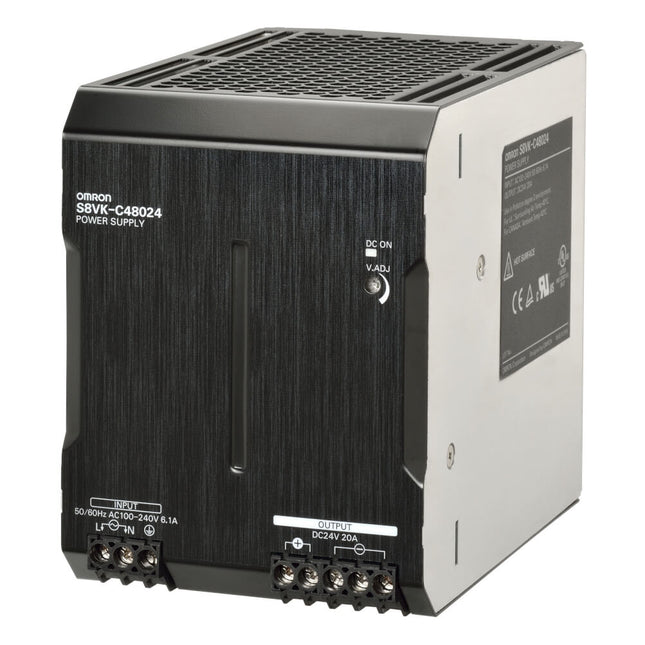 S8VKC48024 | Omron power supply 24V/20A din class